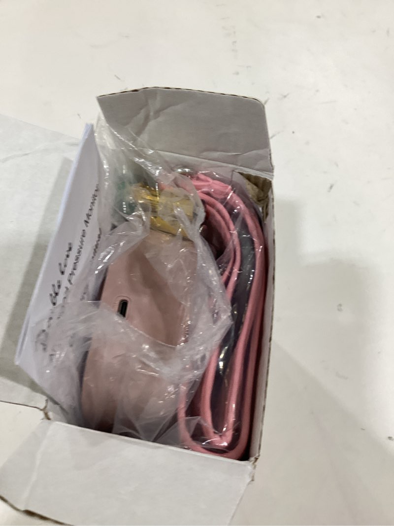Condition photo showing New/Like New for Blood Pressure Monitor,Pink Blood Pressure Machine Bp Cuff Automatic Upper Arm with 8.7”-16.5 inches Adjustable Automatic High Blood Pressure Cuff for Home Use 2 x 90 Sets Memory (Pink BP Cuff) Pink BP Monitor + Pink BP Cuff