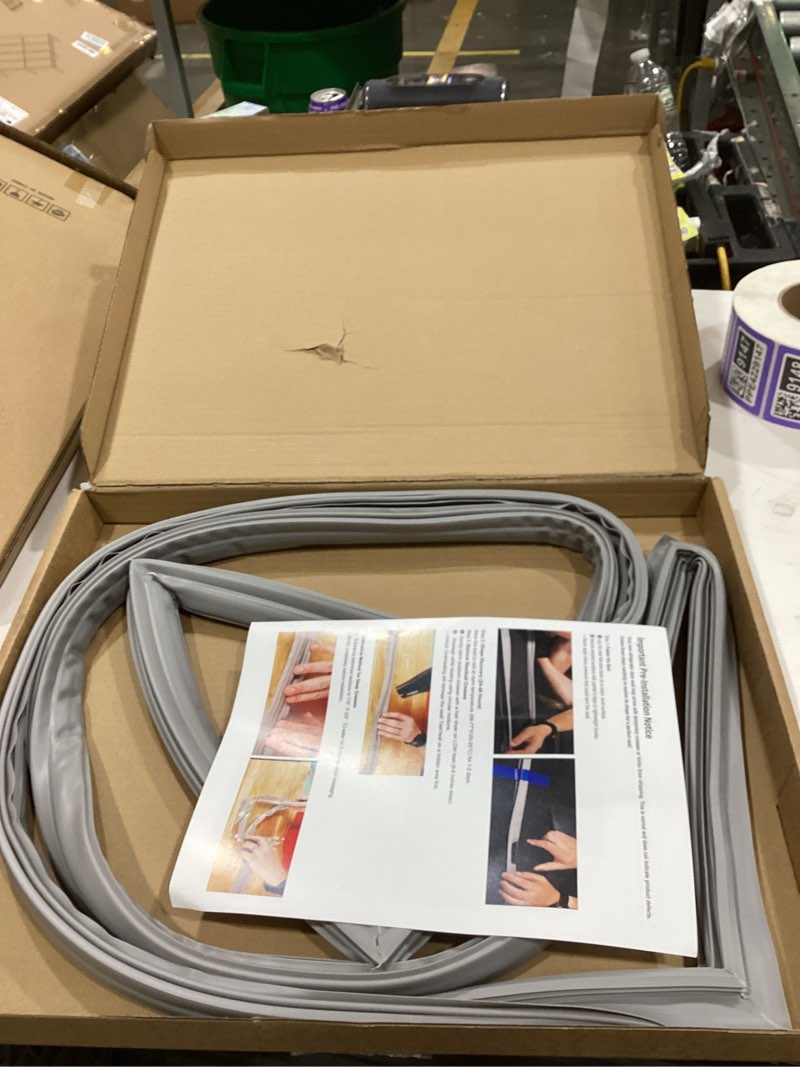 Condition photo showing Good Condition for Upgraded 241786006 Freezer Door Gasket Replacement for 241786006, 7241786006, 241786002, 241786014, 7241786002 Compatible with Frigidaire Kenmore Electrolux Crosley Refrigerator Freezer Door Seal