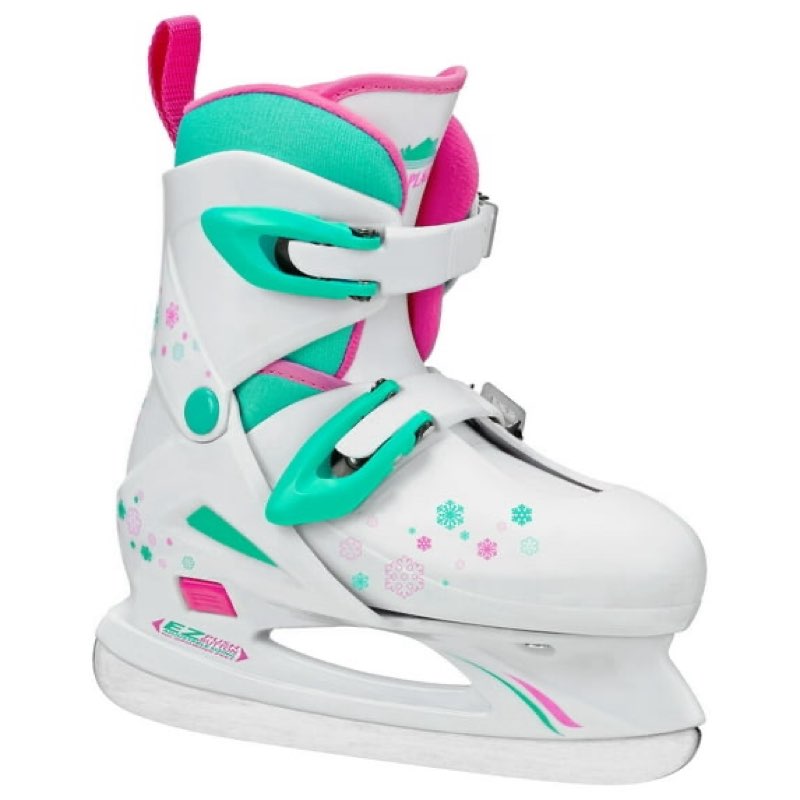 Lake Placid Nitro Size 1-4 Girls Adjustable Ice Skates