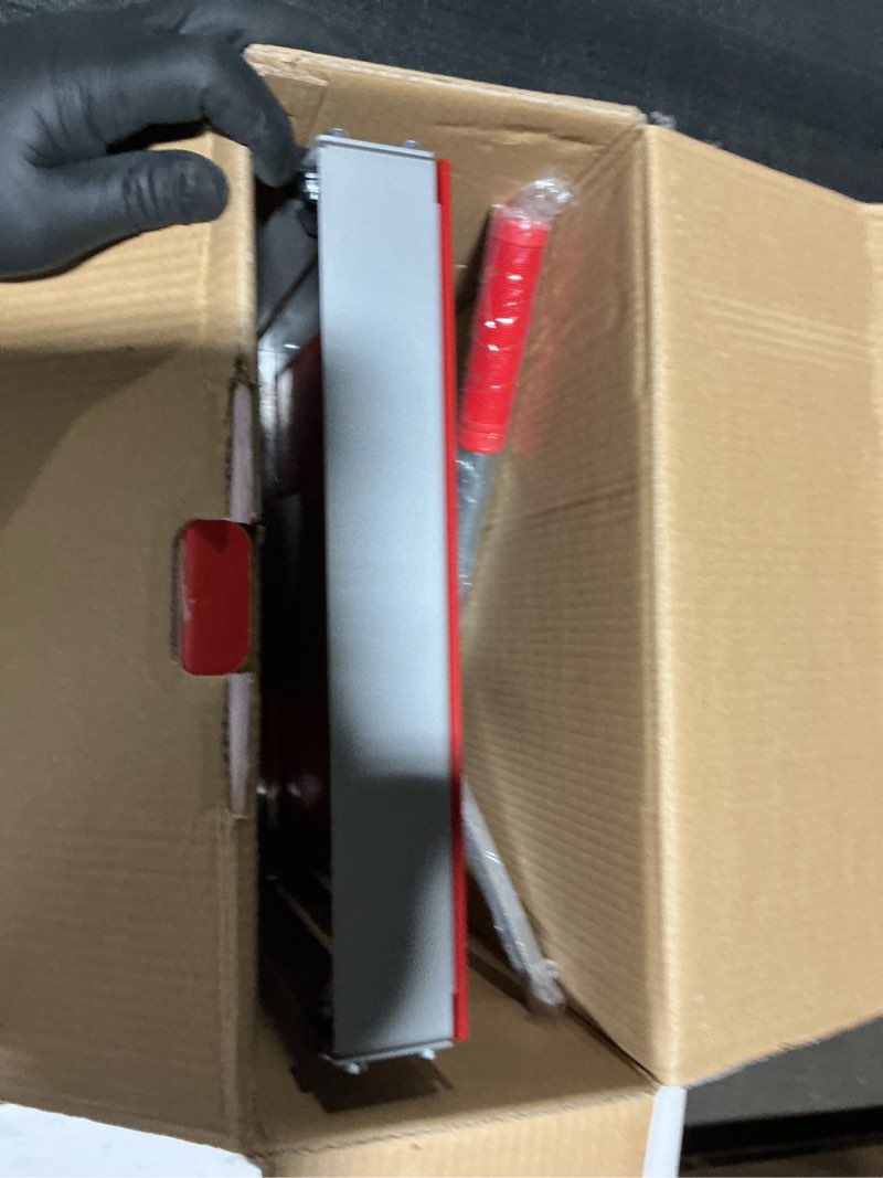 Condition photo showing Good Condition for 10mm Thick Floor Cutter - 13" Pro Vinyl Floor Cutter for LVP, LVT, WPC, SPC, PVC, VCT, Rigid Core Vinyl Flooring - Honing Stone Included - Manual Operation, No Electricity, No Noise Multi-functional Floor Cutter