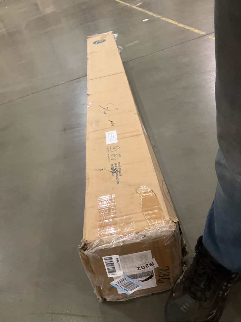 Condition photo showing As Is for ZINUS Edgar 8 Inch Bamboo Box Spring, Mattress Foundation, Sturdy Bamboo Structure, Low Profile, Easy Assembly, King