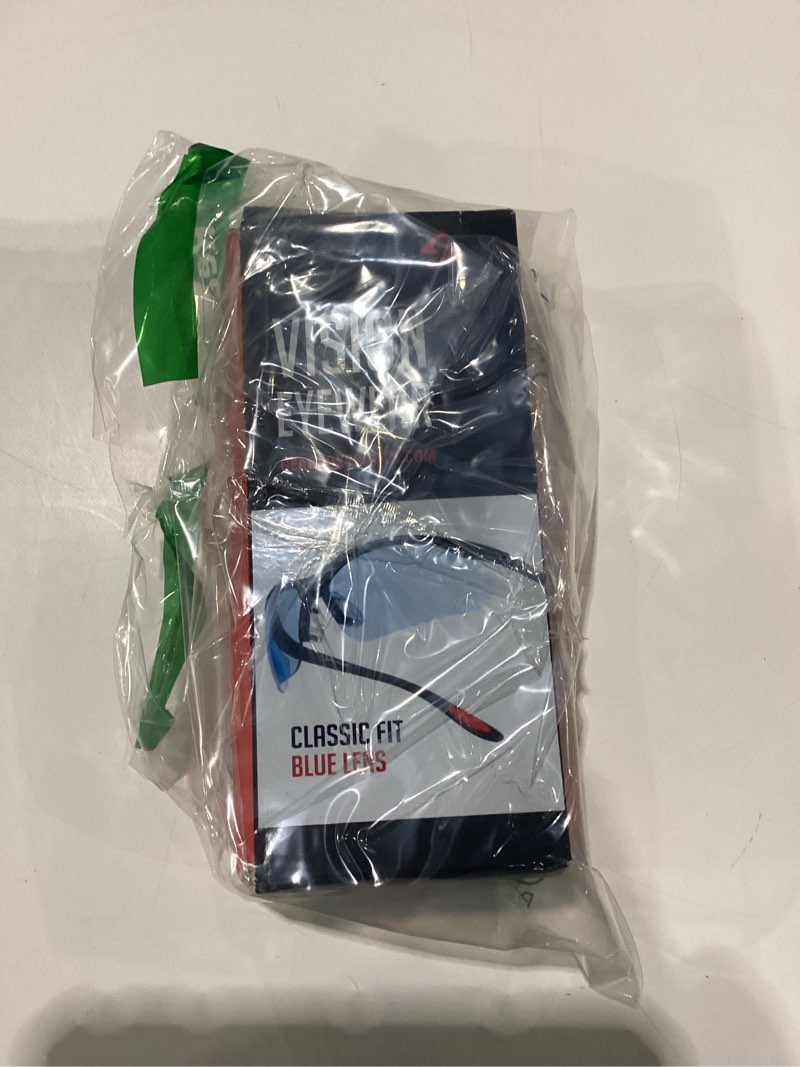 gearbox vision eye protection with hard case black blue