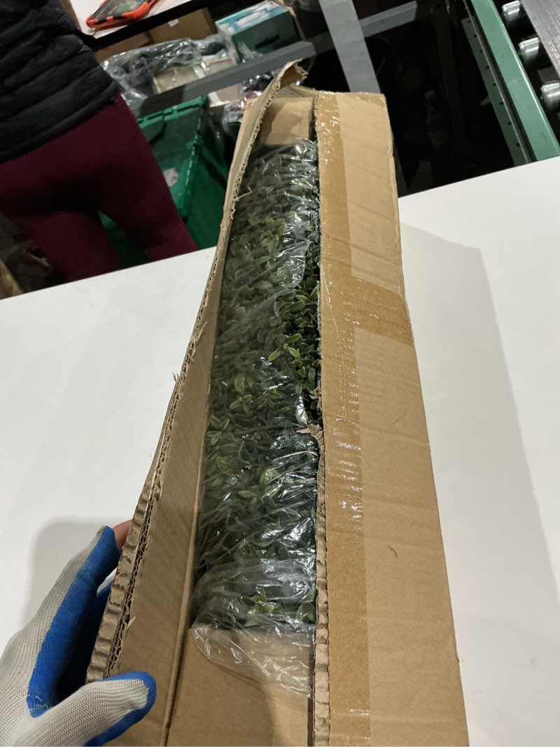 Condition photo showing Good Condition for 30inch artificial boxwood plant with ground spike, topiary with stake for outdoor (set of 2)