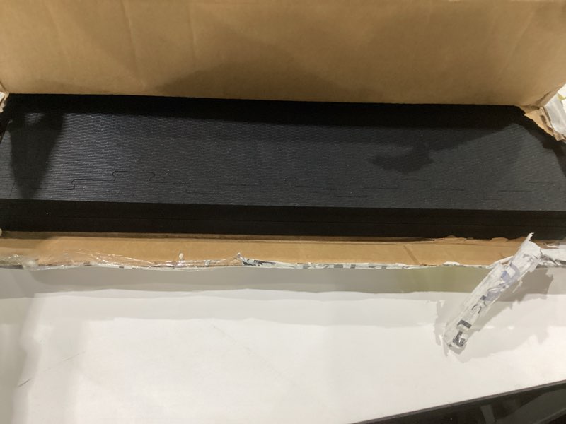 Condition photo showing New/Like New for Grytfit Interlocking Rubber Floor Tiles 4-Pack 1/2" Thick – Heavy Duty 100% Rubber Flooring for Home Gym, Garage, Workout Room, Equipment Mats, Indoor/Outdoor, 22.5” x 22.5” Black 22.5" x 22.5" 4
