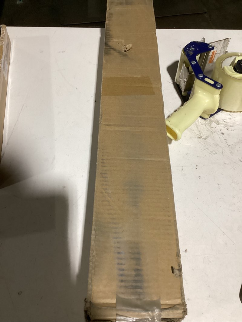 Condition photo showing Good Condition for lazblinds no tools no drill cordless bamboo roman shades, light filtering window treatment, roll up bamboo blinds for window 28'' w x 64'' h, whitewash b whitewash b 28'' w x 64'' h