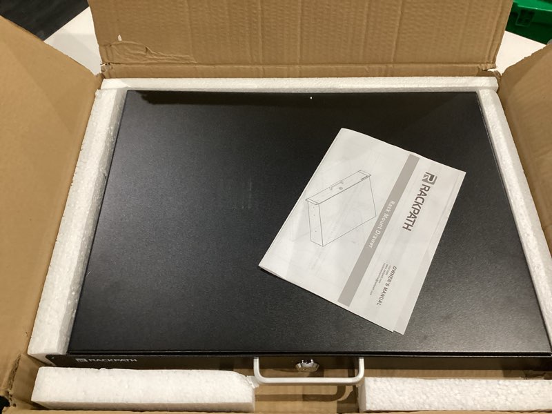 Condition photo showing Good Condition for RackPath 1U Rack Mount Drawer for 19 Inch AV/Network/DJ Equipment Racks or Cabinets with Lock and Key