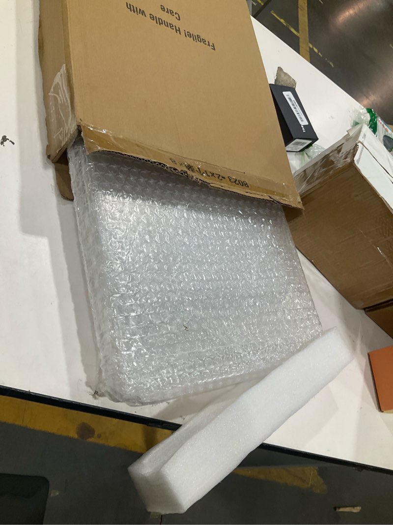 Condition photo showing Good Condition for hblife baby bottle storage organizer for countertop cabinet, 3 tiers adjustable clear acrylic bottles storage station case box container with 2 removable dividers and magnetic door, large clear large single door