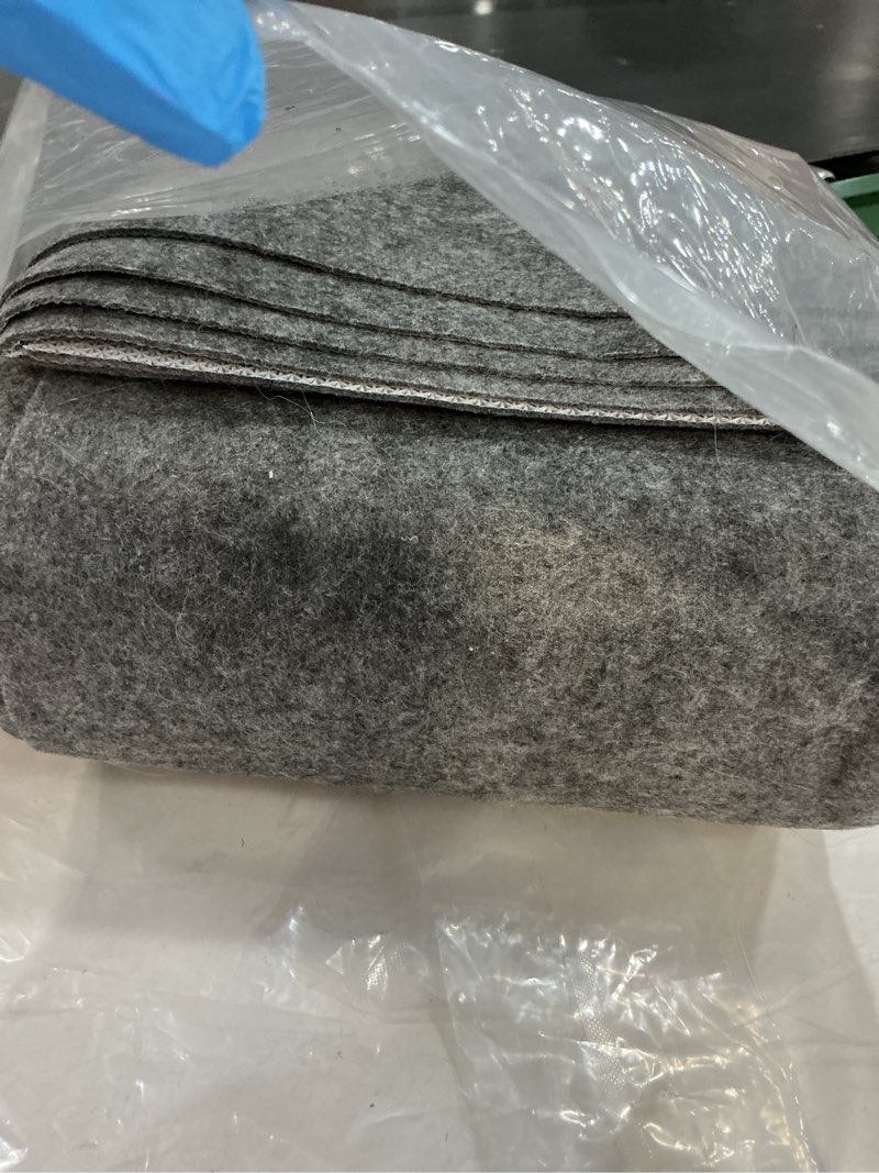 Condition photo showing New/Like New for Waterproof Rug Pad, 8x10 ft Area Rug Non-Slip Carpet Pad, 1/4" Thick Non-Slip Rug Pads for All Floors and Finishes, Felt Pad for Hardwood Floors, Keeps Carpets in Place Soft and Safe 8' x 10' 1/4" Thick