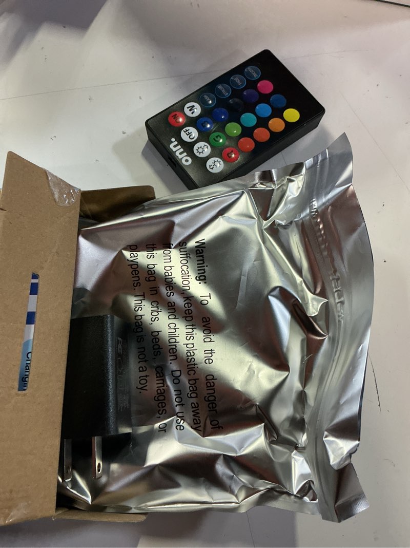 Condition photo showing Good Condition for onn multicolor led light strip with remote control, 10'
