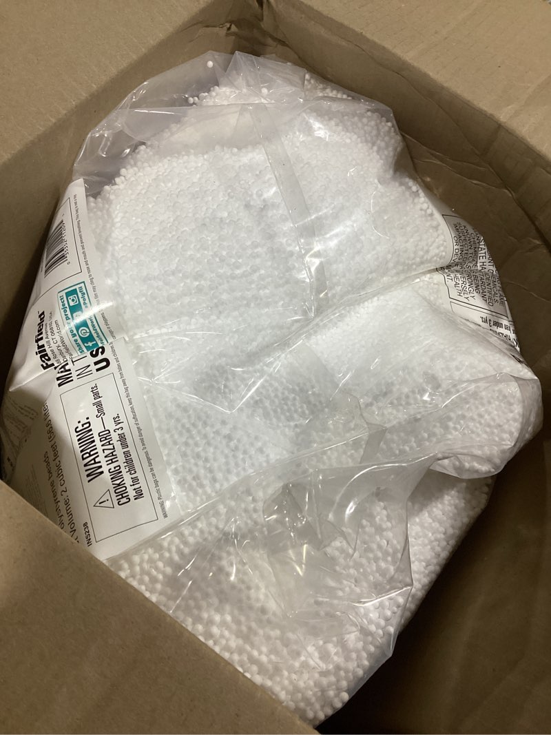 Condition photo showing Good Condition for Bean Products Bean Bag Refill Beads - 100% Recycled New Polystyrene Filler Beads for Lasting Support - Poly Fill Beans - Versatile Filling for DIY Projects - Made in USA - 2 Cubic ft.