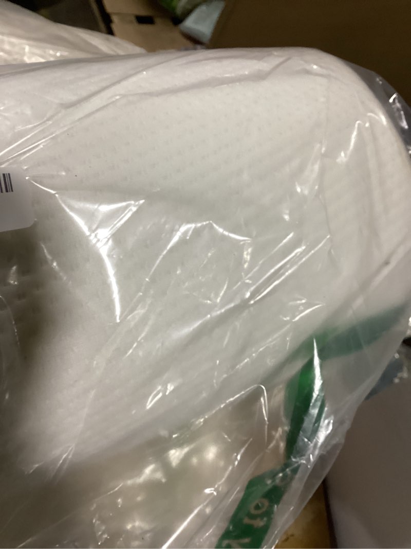 Condition photo showing New/Like New for Everlasting Comfort Under Knee Pillow for Back Sleeping - Memory Foam Half Moon Leg Bolster Pillow for Back Pain, Thoracic Support