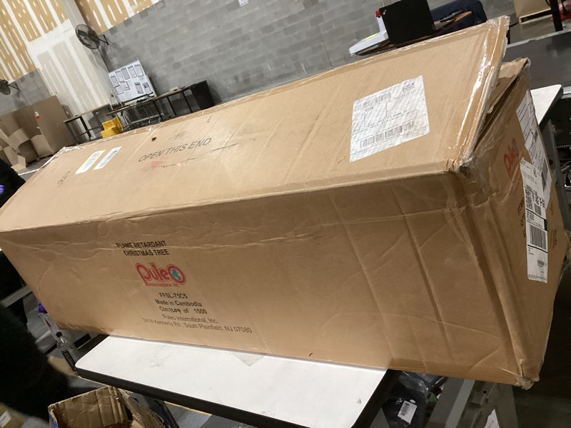 Condition photo showing As Is for Christmas tree