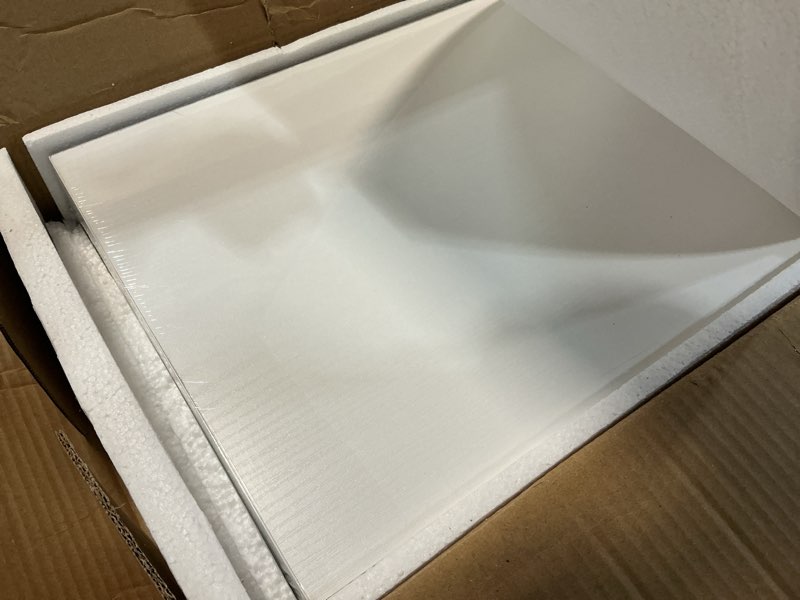 Condition photo showing Good Condition for Fun Memories 48 Inc...m ledge shelf - White - Set of 2