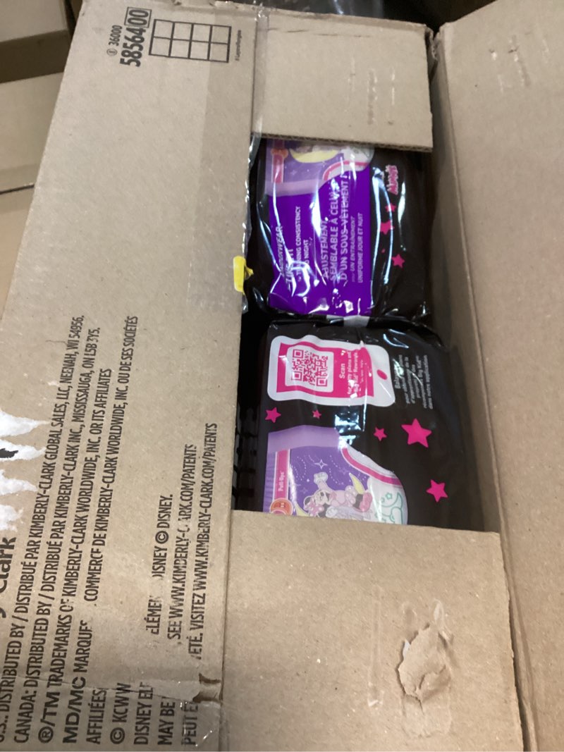 Condition photo showing New/Like New for Pull-Ups Girls' Night-Time Potty Training Pants, Size 4T-5T Overnight Training Underwear (38-50 lbs), 92 Ct