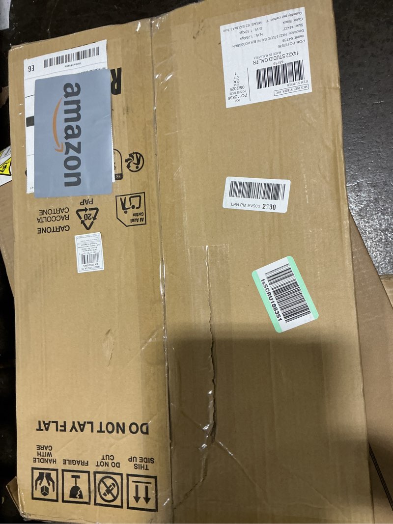 Condition photo showing Good Condition for MCS Studio Gallery Frame, Black Woodgrain, 14 x 22 in, Single Black Woodgrain 14 x 22 in Single