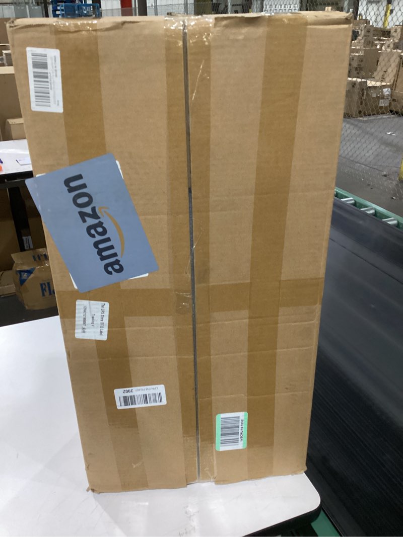 Condition photo showing New/Like New for Aquiver 5-Tier Acrylic Shoe Rack - Clear Shoe Rack Organizer - Modern Shoe Storage Shelf, Holds 15-18 Pairs of Shoes for Entryway, Closet - 25.6'' L x 11.8'' W x 36.4'' H, Easy Assembly & Clean 25.6''L x 11.8''D x 36.4''H