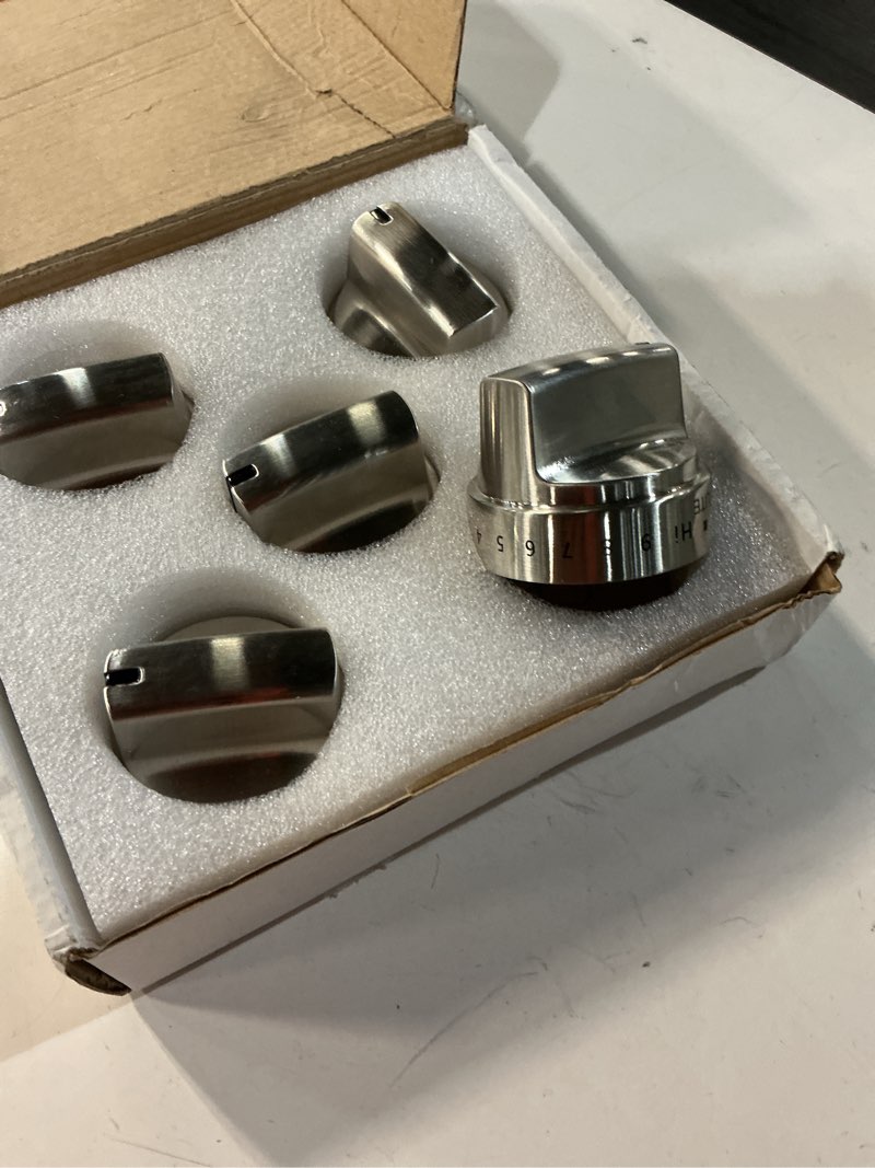 Condition photo showing Good Condition for ami parts wb03x24818 gas stove knob replacement for ge 100 stainless s - $20 (spring hill, ks)