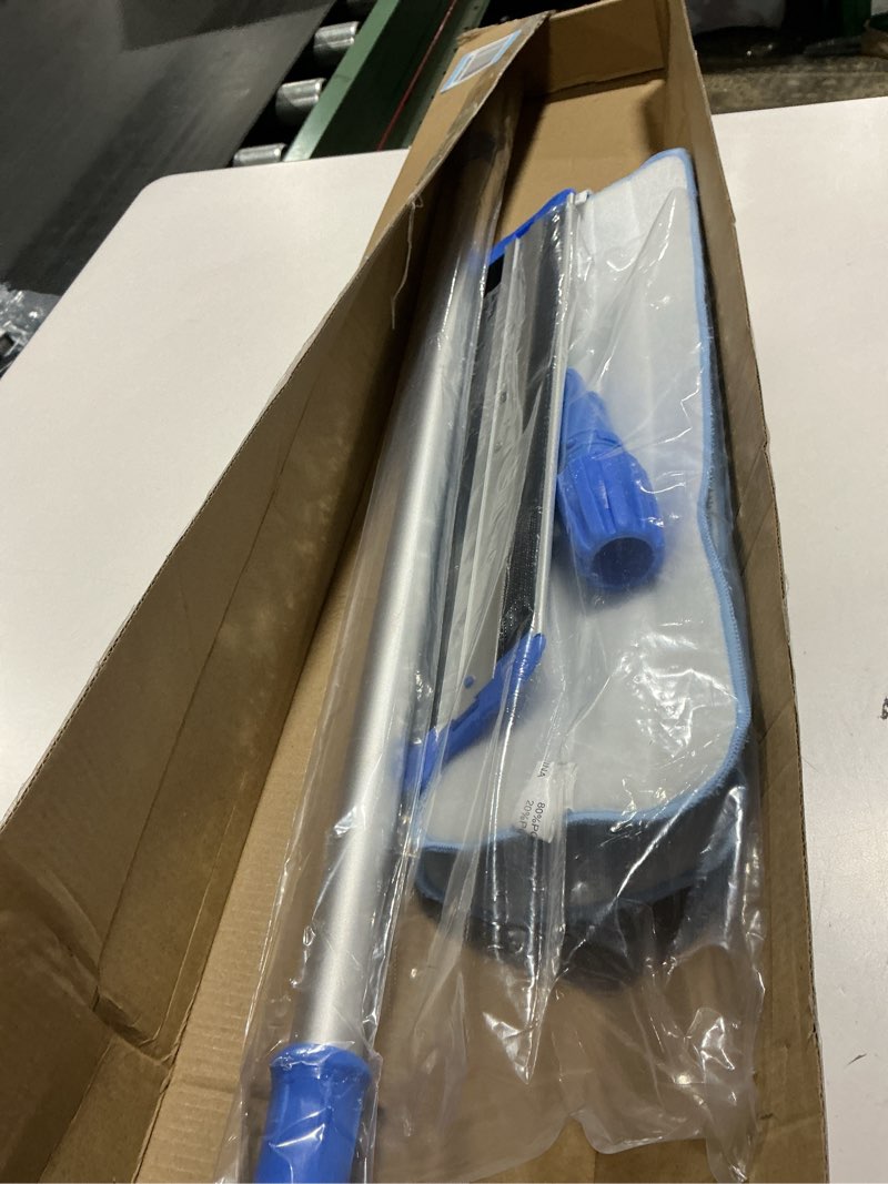 Condition photo showing Good Condition for Layers 18 Inch Microfiber Mop for Floor Cleaning-Hardwood with 3 Washable Mop Pads, with Aluminium Handle for Wet Dry Dust Household Cleaning.