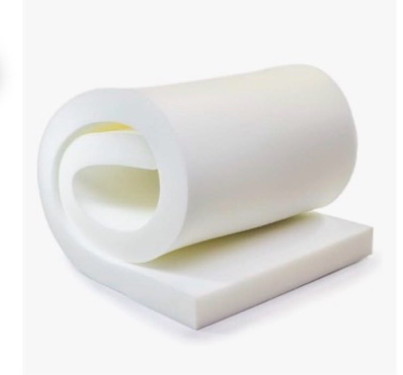 AK Trading CO. AK-Trading Upholstery Medium Density 4"" Height x 24"" Width x 72"" Length-Home or Co