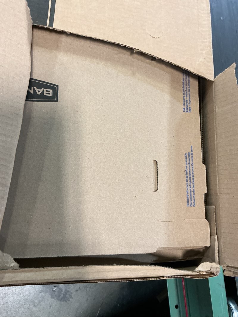 Condition photo showing Good Condition for Bankers Box Small Classic Moving Box 10 Pack, Reinforced Handles, Tape-Free Assembly, Box with Lid, 15-in x 12-in x 10-in (7714901) Small, 10 Count (Pack of 1)