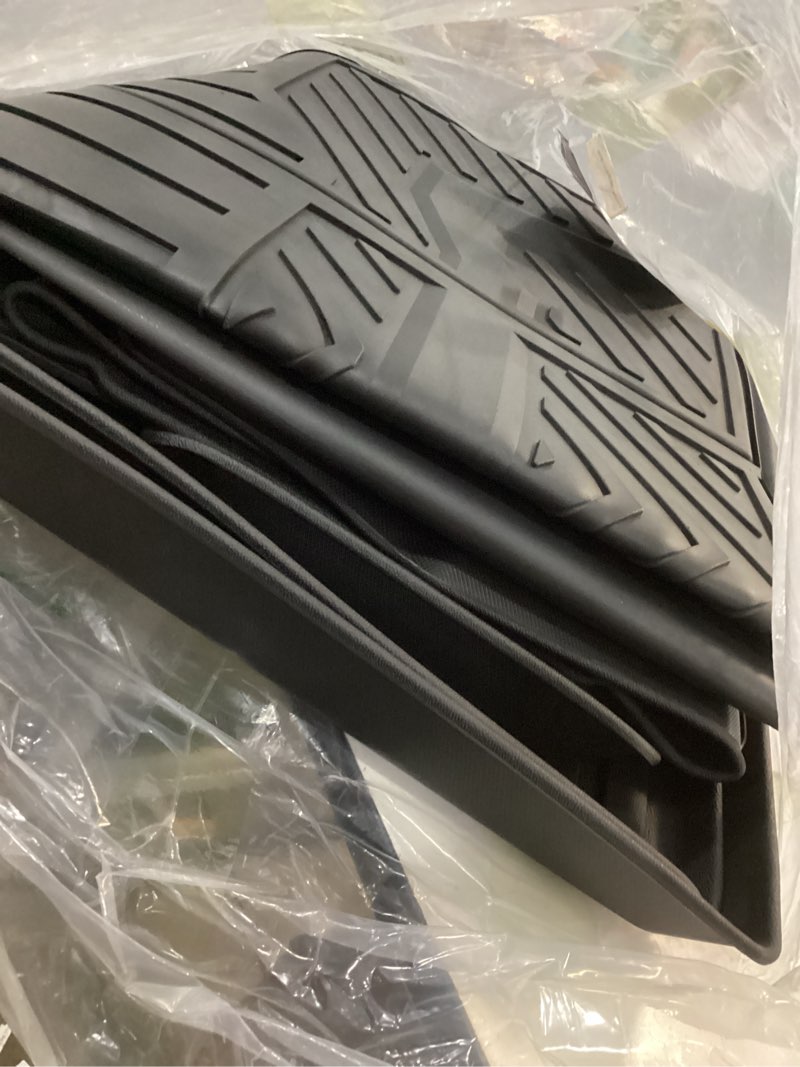 Condition photo showing Good Condition for floor mats custom for honda passport 2026 trunk mat with backrest mat all weather tpe rubber cargo liner full set floor liners for passport accessories (trunk mat+backrest mats+floor mats) for honda passport 2026 all mats