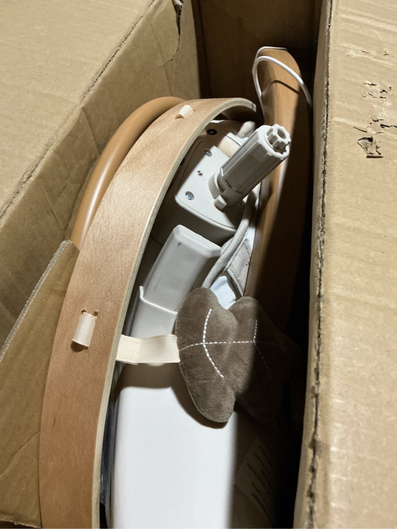 Condition photo showing Good Condition for Baby Swings for Infants, Monamii Baby Swing, Infant Swing with 5 Speeds, 10 Lullabies, Electric Swing for Baby, Indoor & Outdoor Use (Beige)