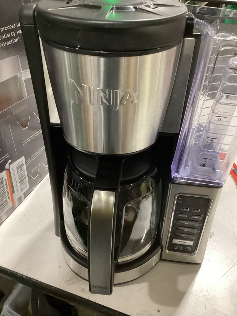 Condition photo showing Good Condition for Ninja 12-Cup Programmable Coffee Brewer, 2 Brew Styles, Adjustable Warm Plate, 60oz Water Reservoir, Delay Brew - Black/Stainless Steel