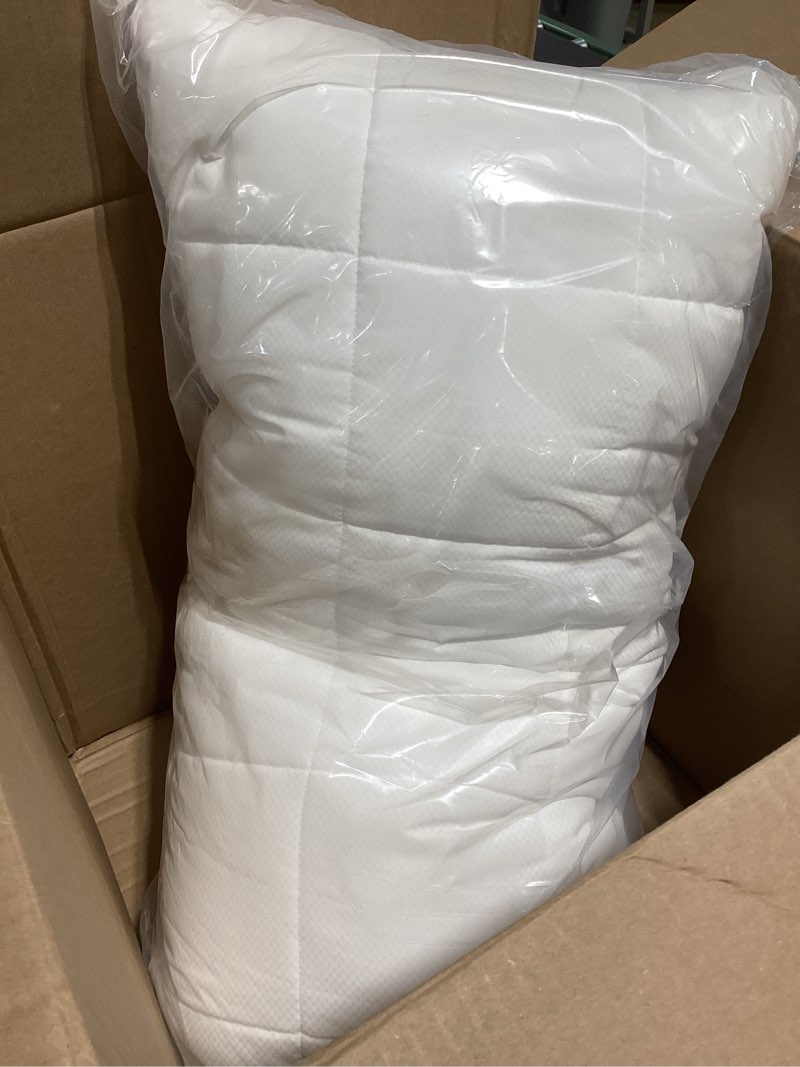 Condition photo showing Good Condition for nuzzle adjustable pillow for side sleepers, luxury king size bed pillow hotel collection - best adjust height soft firm pillow for back, stomach or side sleepers king size (set of 1) white