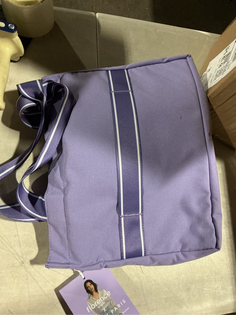Condition photo showing Good Condition for florence by mills totes the best tote bag lavender