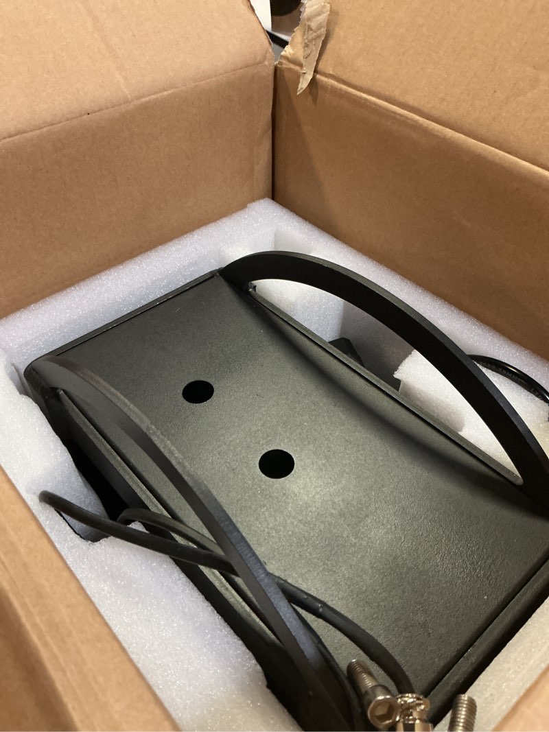 Condition photo showing As Is for 8 ton portable hydraulic heat press machine 2.8 x 4.7 inch dual heating plate, auto temperature adjustment heat press