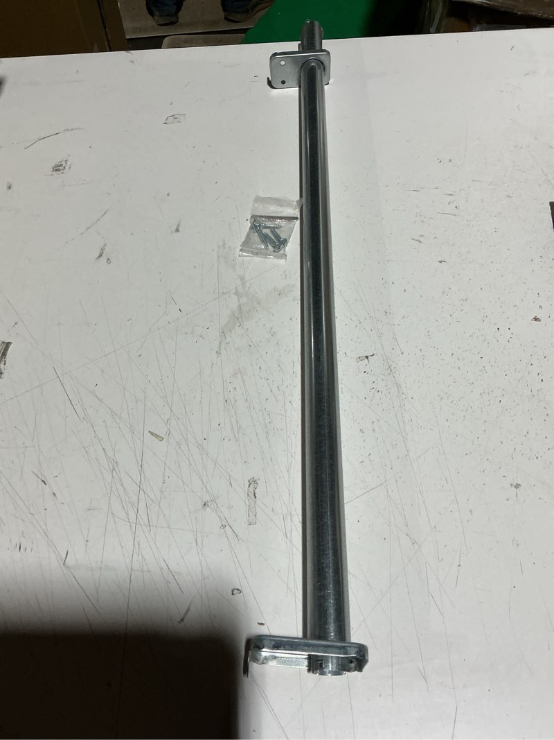 Condition photo showing Good Condition for knape & vogt adjustable closet rod, 72-120 inch, platinum