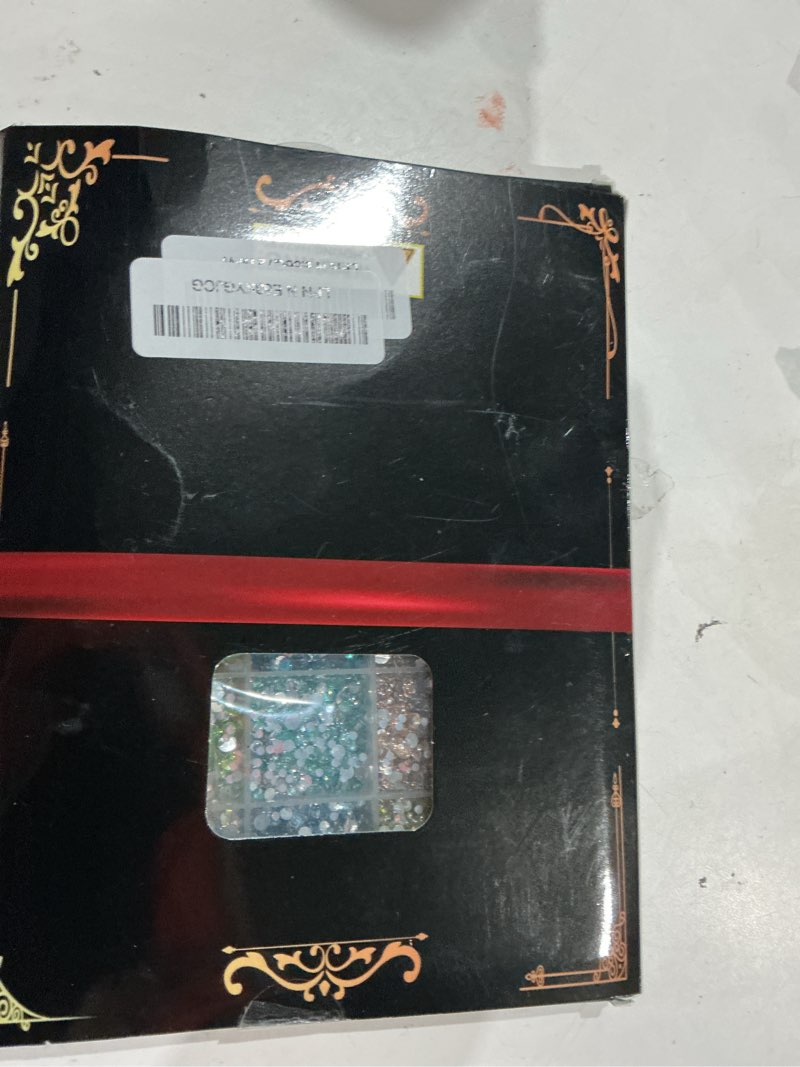 Condition photo showing Good Condition for 22000pcs resin rhinestones for bedazzling with tweezers, multicolor 2/3/4mm rhinestones for crafting with 3pcs 10ml b7000 jewelry glue for diy crafts clothing tumblers shoes fabric nail art resin multicolored 2/3/4mm large pack + 3pcs glue