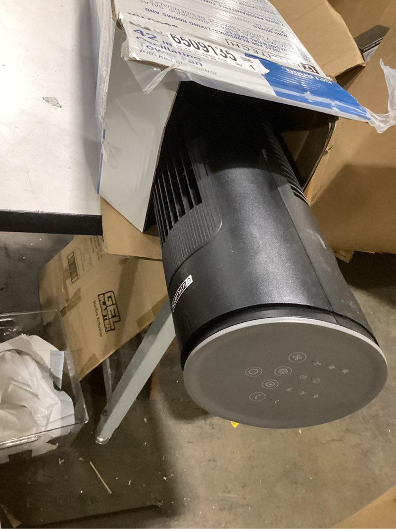 Condition photo showing Good Condition for utilitech 42-in 120 -volt 3 -speed indoor black/matte oscillating tower fan with remote