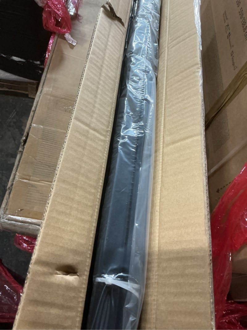 Condition photo showing Good Condition for Best Price -Mattress 14 Inch Metal Platform Bed, Heavy Duty Steel Slats, No Box Spring Needed, Easy Assembly, Black, California King California King 14 Inch Black Bed Frame