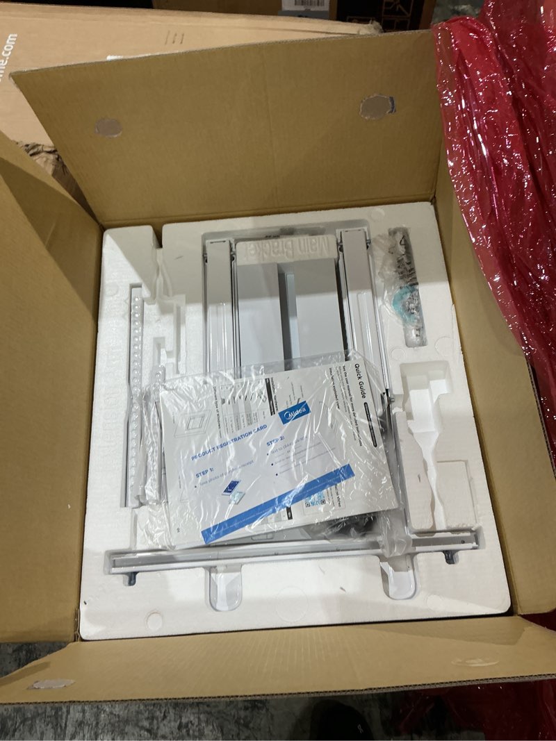 Condition photo showing Good Condition for midea 6,000 btu u shaped smart inverter window air conditioner - cools 250 sq ft, ultra quiet with open window operation - alexa/google assistant compatible, 37% energy savings, remote (2026 edition)