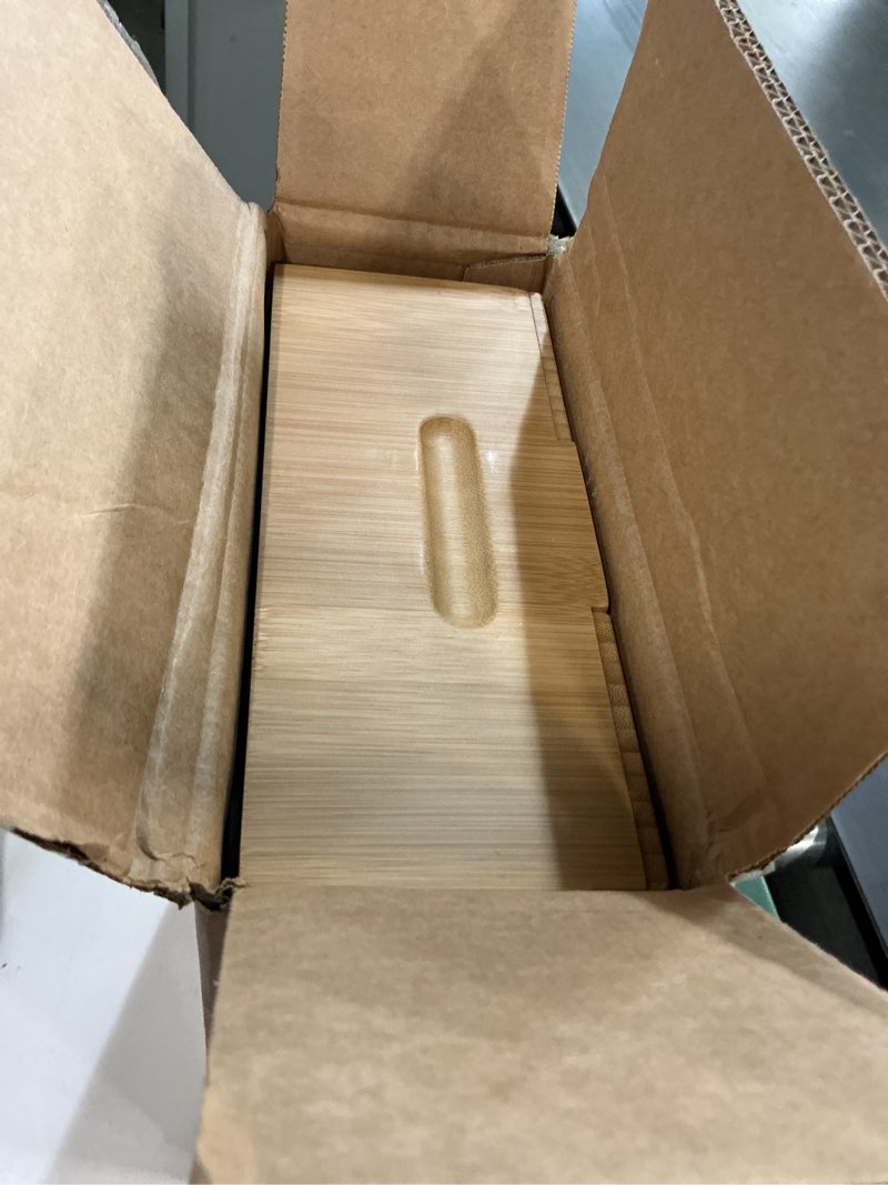 Condition photo showing Good Condition for Bamboo Bread Slicer for Homemade Bread Adjustable Width Slicing Guides, Compact Loaf Cutter for Perfect Slices