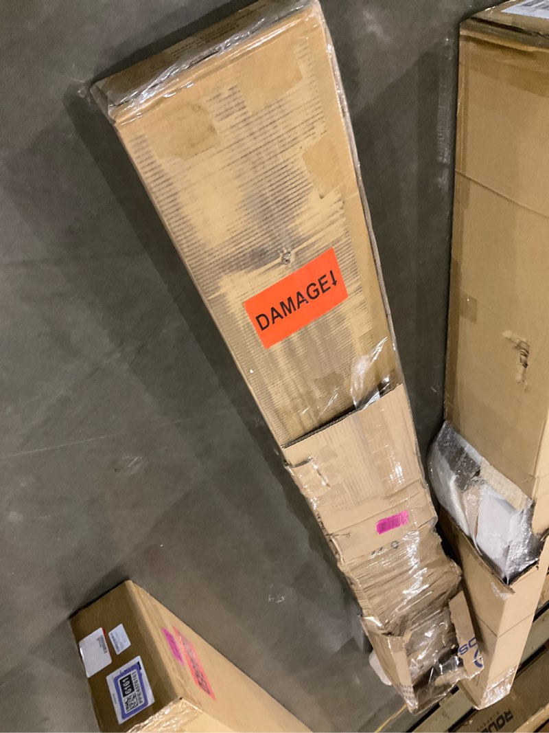 Condition photo showing As Is for Zinus Deepak Easy Assembly Wood Slat 1.6 Inch Bunkie Board, Bed Slat Replacement, Full Full Wood Slat