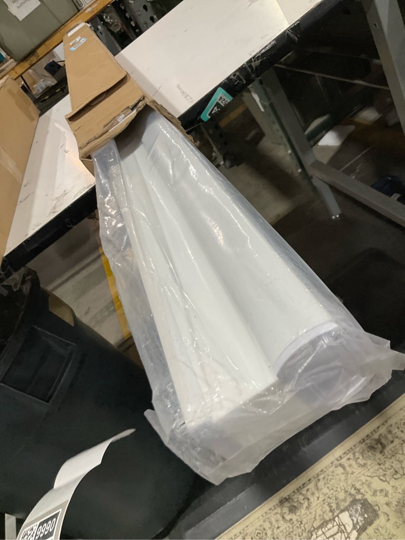 Condition photo showing Good Condition for joydeco no tools no drill cordless cellular shades, light filtering honeycomb blinds for indoor windows, thermal insulating & noise reducing (white, 63" w x 96" h) a - white 63"w x 96"h