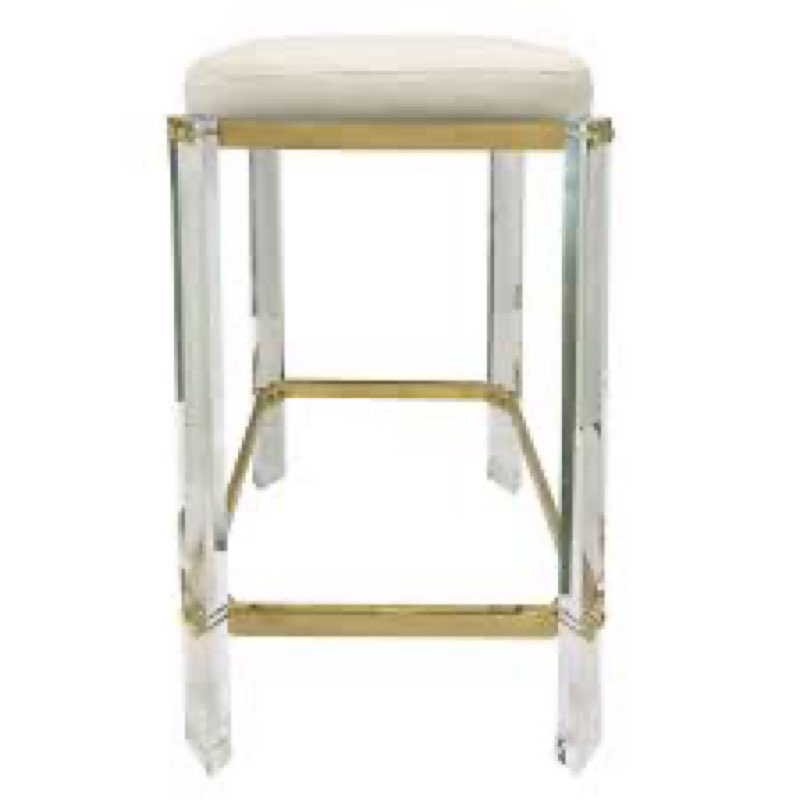 Cataleyah bar stool clear acrylic