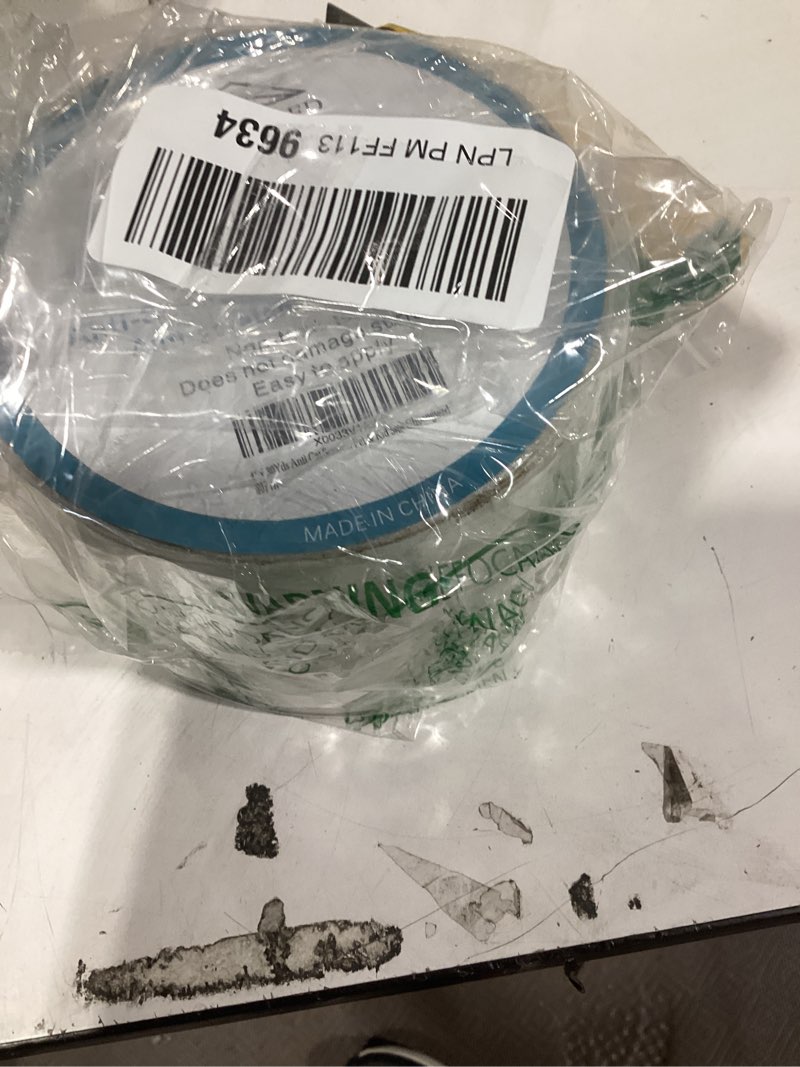Condition photo showing New/Like New for chuangseed anti cat scratch tape, 4" x 30yds, transparent, double sided, furniture protector, pet safe, easy installation, one year warranty 4" x 30yards