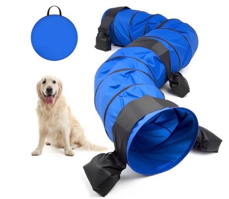 18 ft dog agility training open tunnel