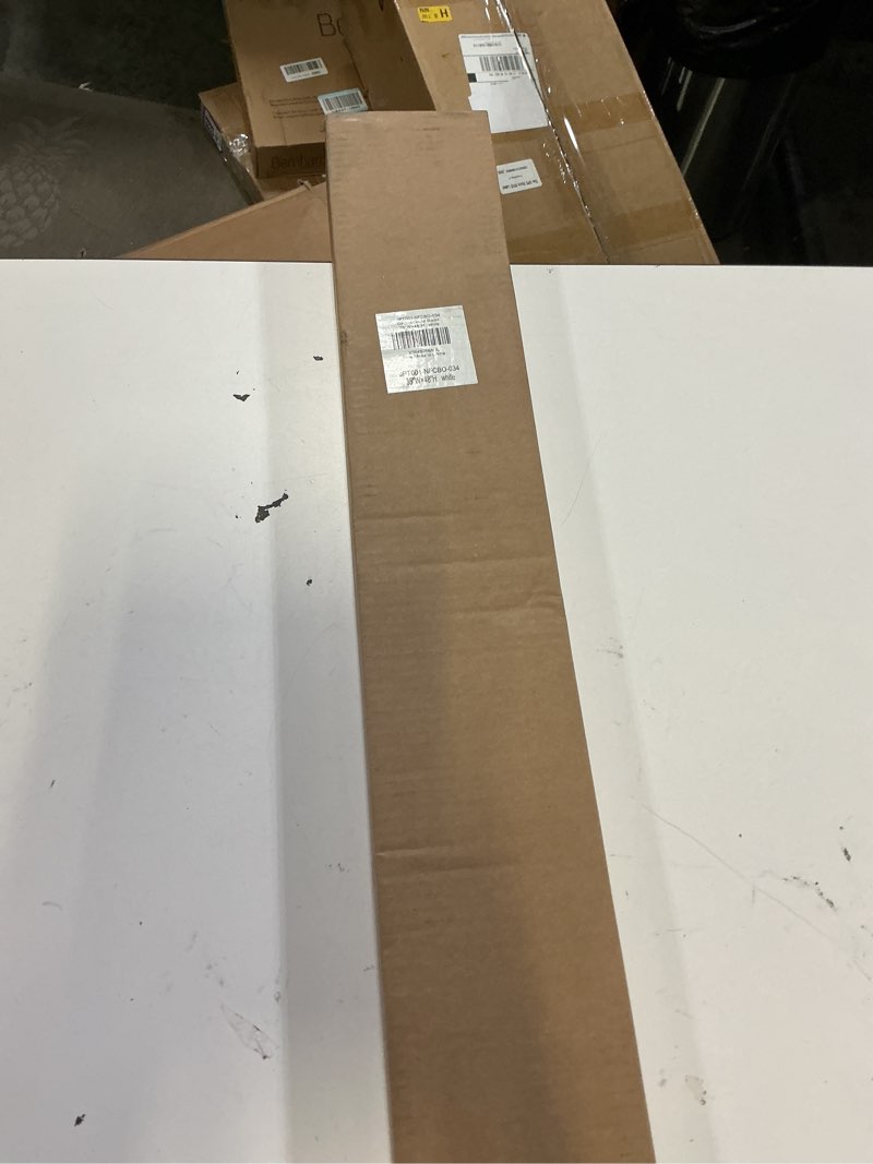 Condition photo showing New/Like New for lazblinds no tools no drill cordless cellular shades, blackout light blocking honeycomb shades for home, thermal insulation blinds for windows, 35" w x 48" h, white blackout-white 35" w x 48" h