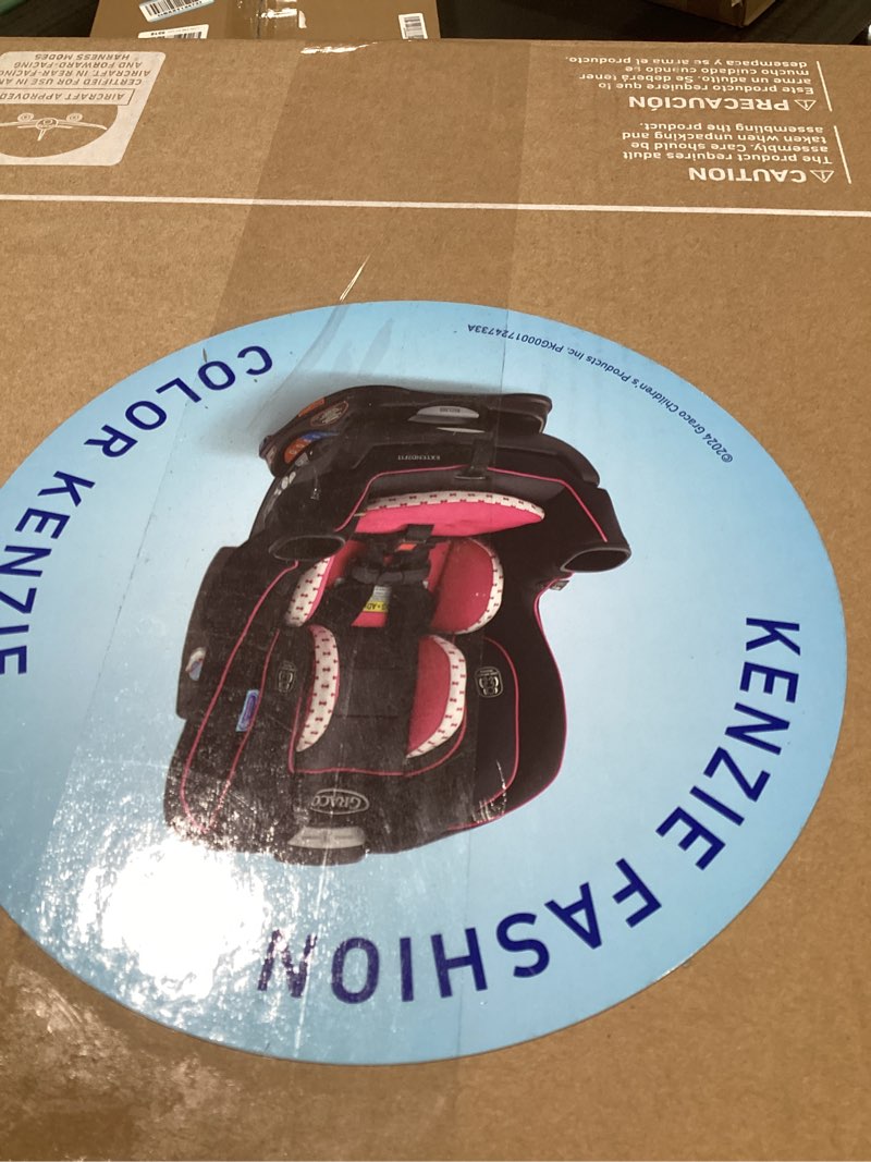 Condition photo showing New/Like New for Graco Extend2Fit Convertible Baby Car Seat, Rear and Forward Facing, Adjustable Extension Panel for Extra Legroom, Kenzie 2-in-1 Kenzie 2.0