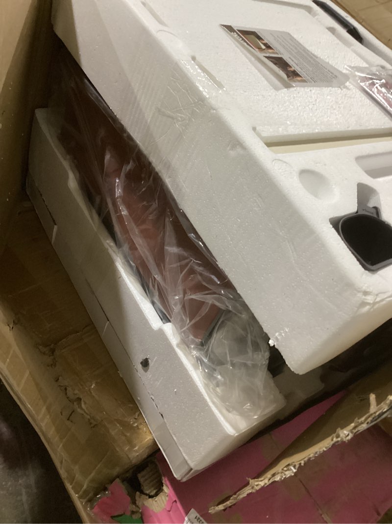 Condition photo showing Good Condition for Ninja Woodfire Outdoor Pizza Oven, 8-in-1 Portable Electric Roaster Oven, Heats up to 700°F, 5 Artisan Pizza Settings, Integrated BBQ Smoker Box, Includes Flavored Wood Pellets, Terracotta Red Pizza Oven + Smoker