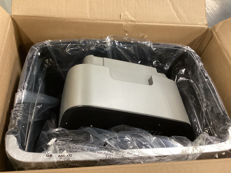Condition photo showing New/Like New for bonsen 14-sheet paper shredder for home office, heavy duty cross cut shredder with 5.3 gal pullout bin, quiet shredder for cds/credit card/staple, p-4 security, anti-jam system
