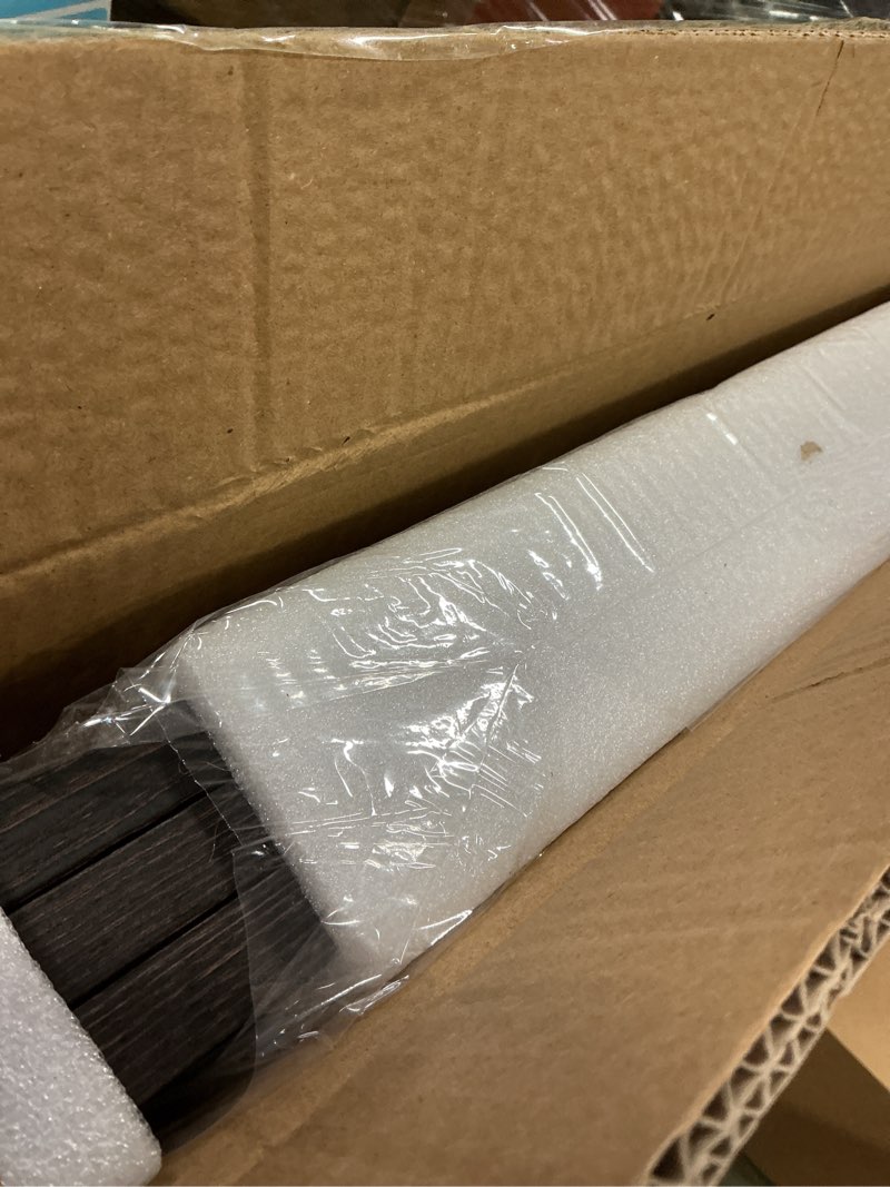 Condition photo showing New/Like New for 20x24 Picture Frame with Mat for 16x20 Set of 3, Black Wood Grain 20x24 Frame for Horizontal & Vertical Wall Mounting (3 Pack,Black) 20x24, 3 pack Distressed Black