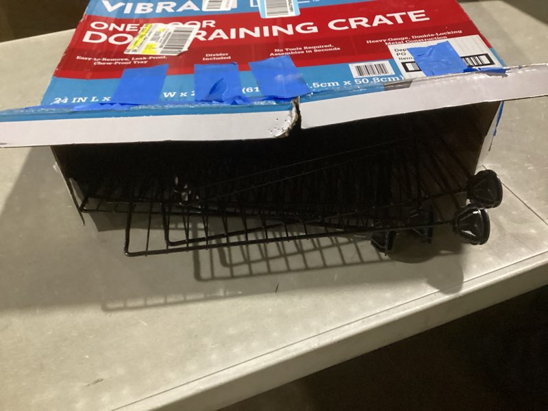 Condition photo showing Good Condition for DIY Small Animal Playpen, Pet Playpen, Guinea Pig Cages, Rabbit Playpen, Dog Puppy Playpen, Indoor Metal Wire Yard Fence, 15 X 12 Inch, 12 Panels, Black 12 Panels Black 15"X12"