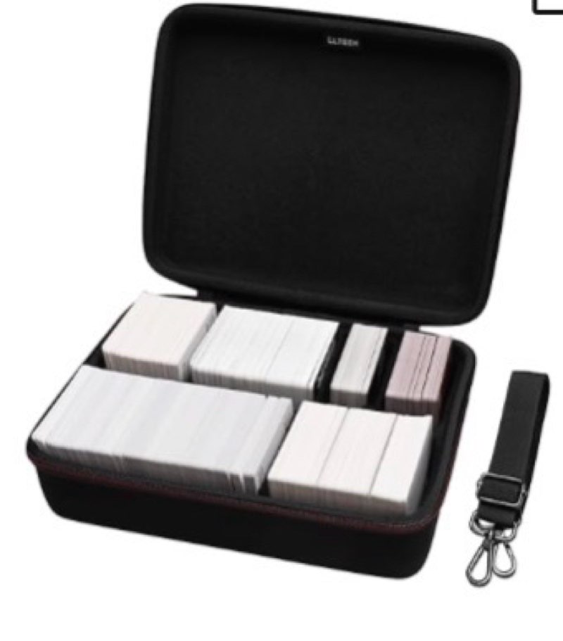 LTGEM Card Game Case Compatible with Cards Against Humanity/Magic the Gathering/UNO/Pokemen/Baseball