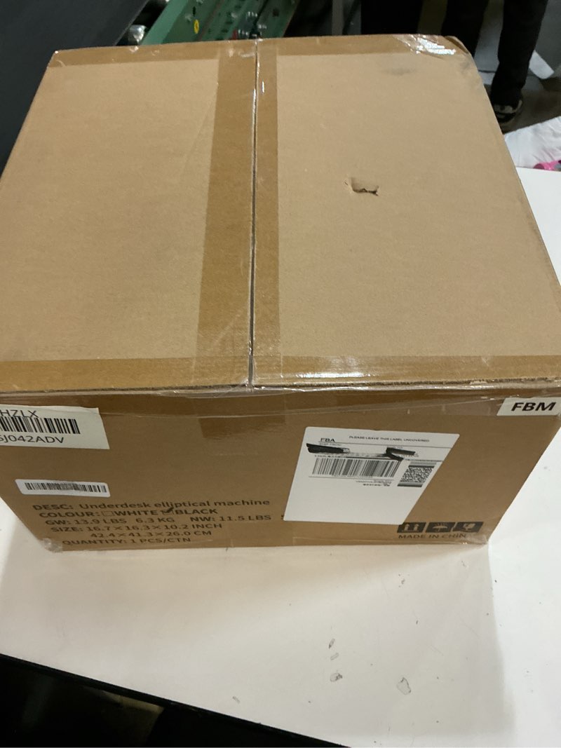 Condition photo showing New/Like New for Under Desk Elliptical Machine, Leg Exerciser as Seen on TV While Sitting for Senior with Remote Control, Portable & Quiet Pedal Exerciser with 12 Adjustable Speed