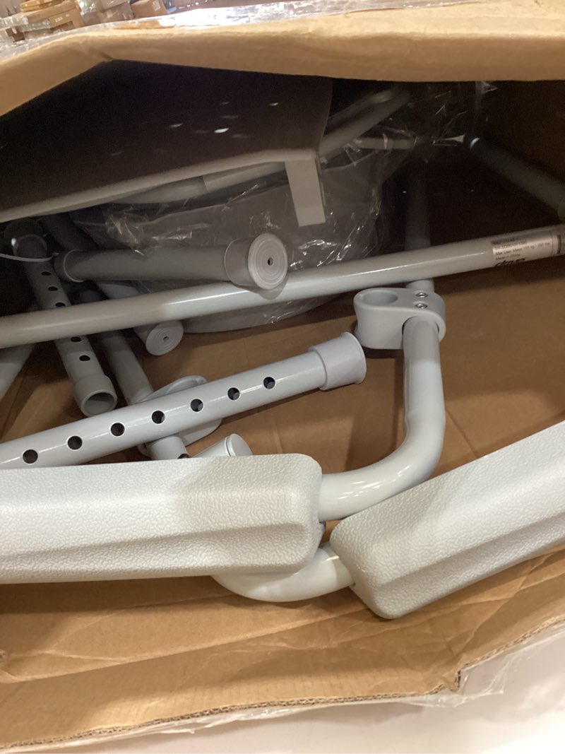 Condition photo showing As Is for commode, folding,1/cs